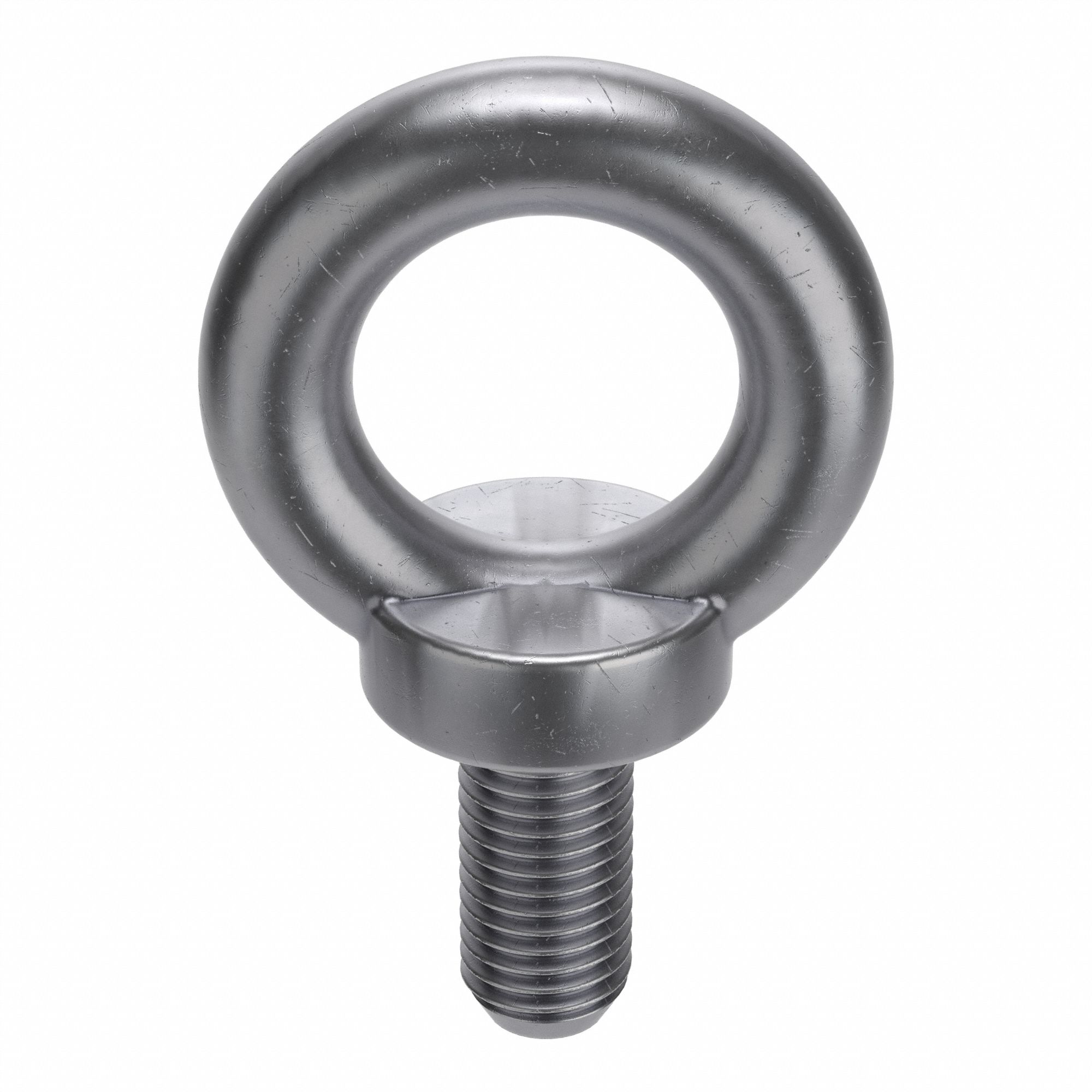 Machinery Eye Bolt: With Shoulder, Steel, Plain, M14x2.00 Thread Size, 20.5 mm Thread Lg, 10 PK