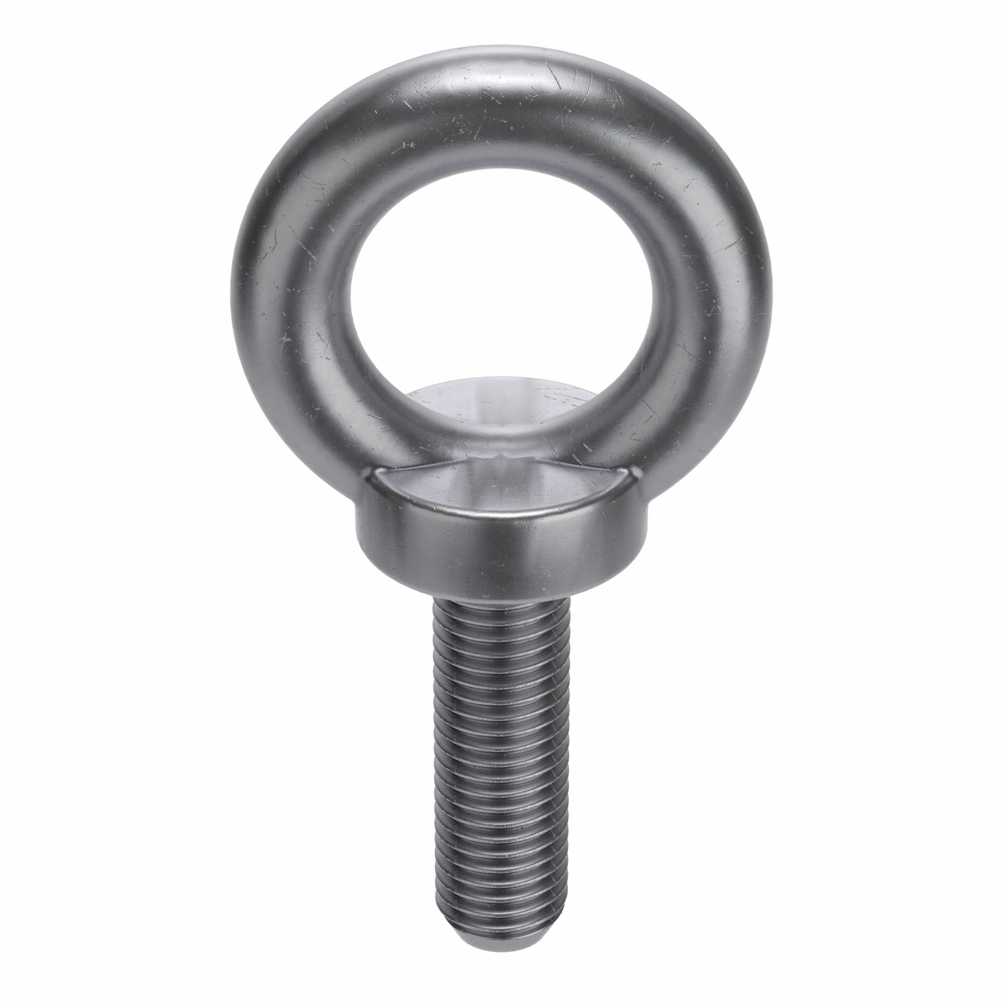 Machinery Eye Bolt: With Shoulder, Steel, Plain, M36x4.00 Thread Size, 54 mm Thread Lg