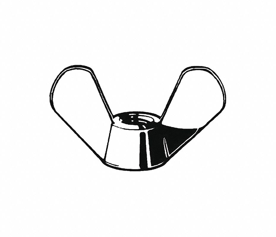 2 Tornillos Mariposa De Acero Inoxidable 304 - M10 X 30 Mm, Paso 1.5 Mm | Para Fijación Manual Sin Herramientas
