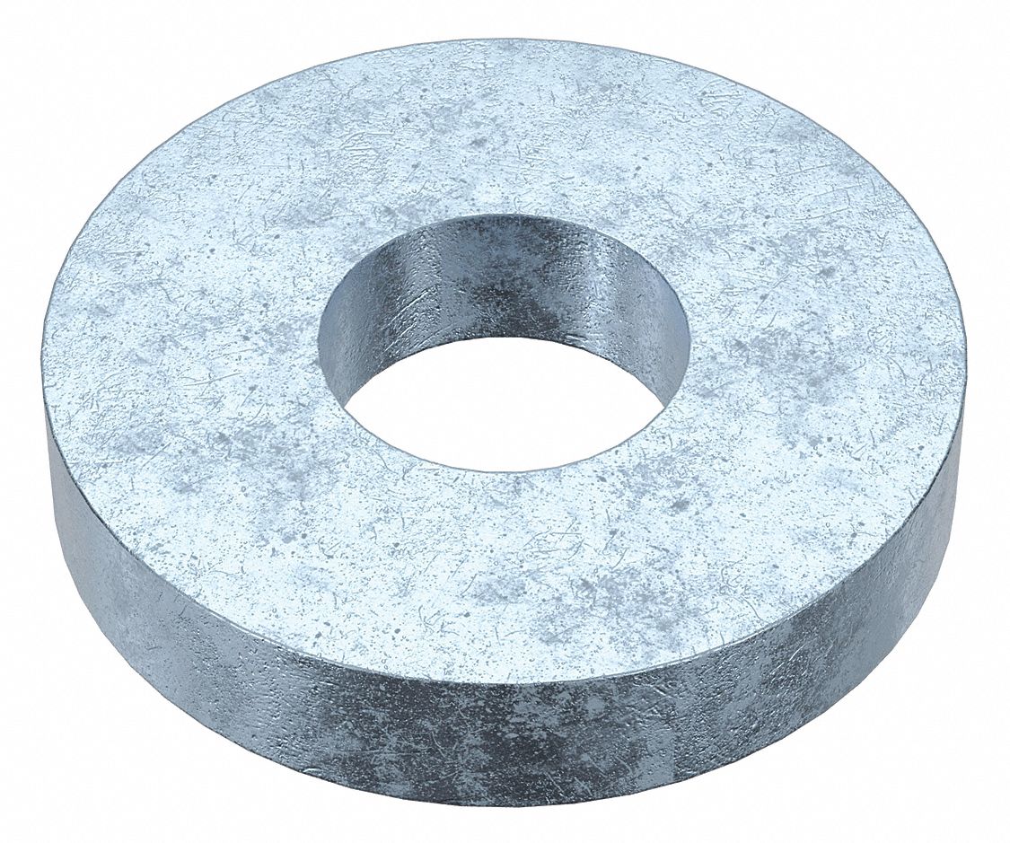 RONDELLE ORDINAIRE,P/VIS M8,ACIER,GRADE 2,GALVANISÉ,DIA 8,4MM,DE 21MM,100PQ
