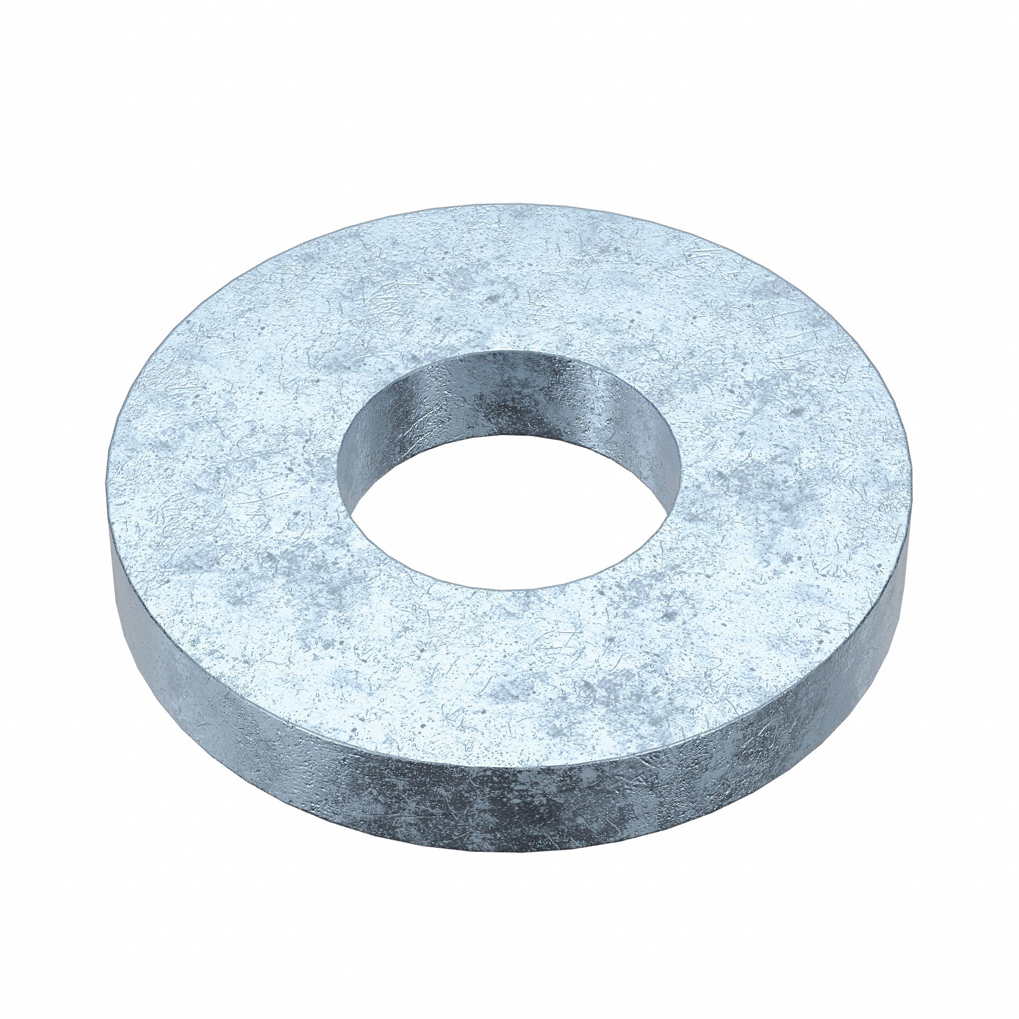 PLAIN WASHER, FOR SCREW SIZE M16, STEEL, GRADE 2, ZINC PLATED, 17MM IN DIA, 40MM OD, 100 PK