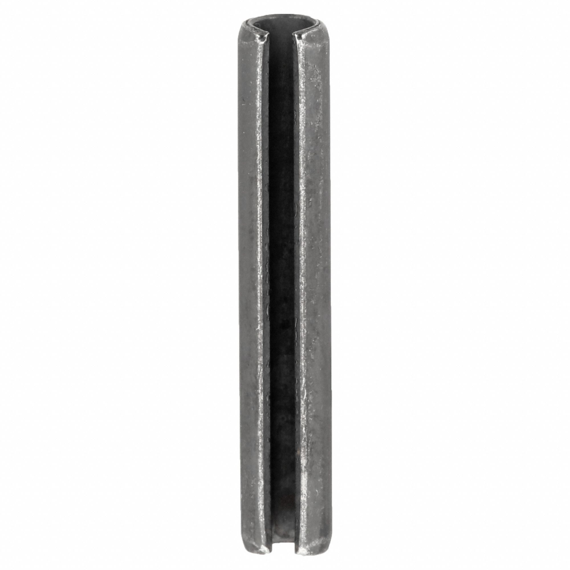 SPRING PIN, 3MM DIA, 18MM L, SLOTTED, METRIC, 3MM PIN DIA, 18MM SHANK L, STEEL, PLAIN, 100 PK