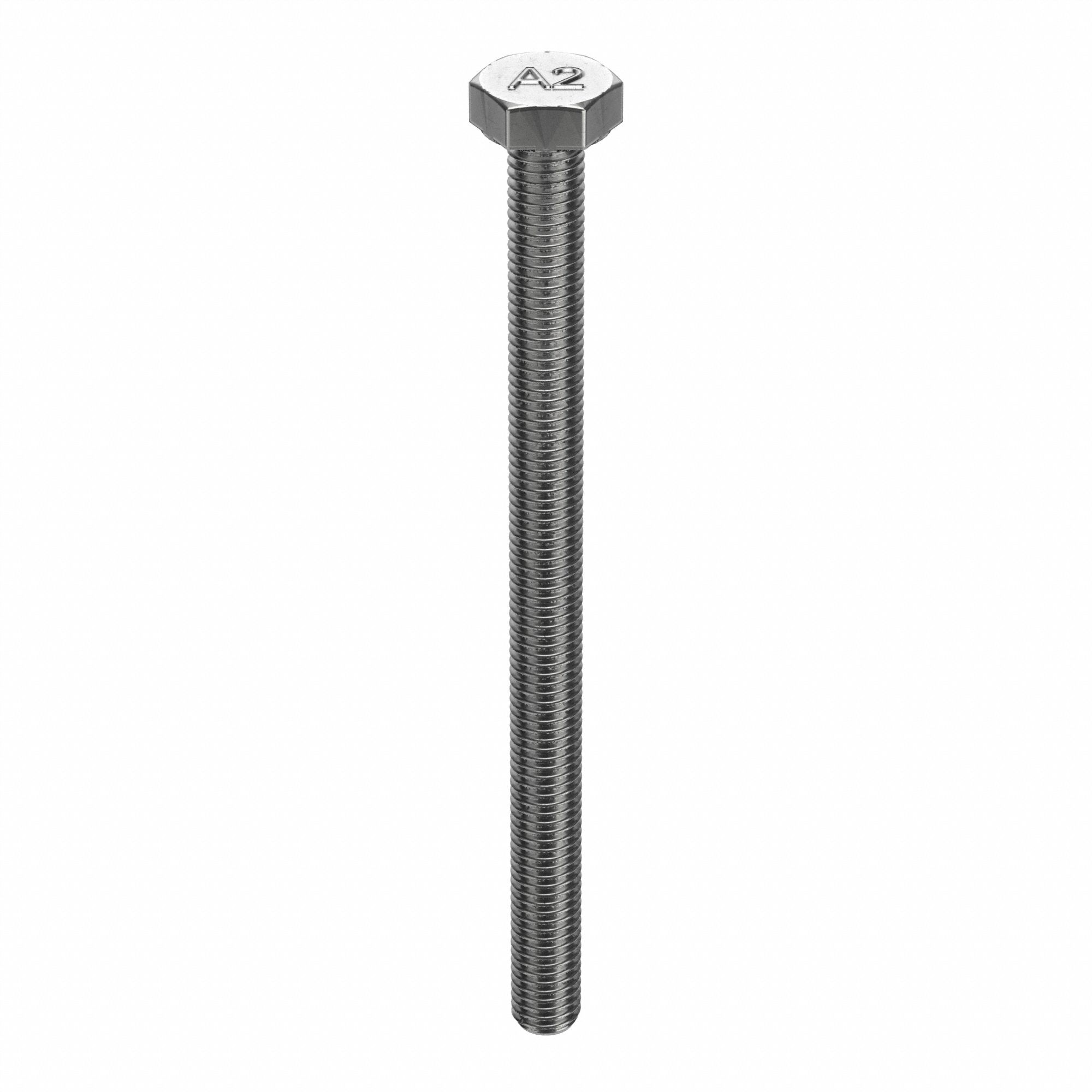 VIS À TÊTE À SIX PANS,AI,A2,LISSE,M12-1,75,GROS,160MM LO,5PQ