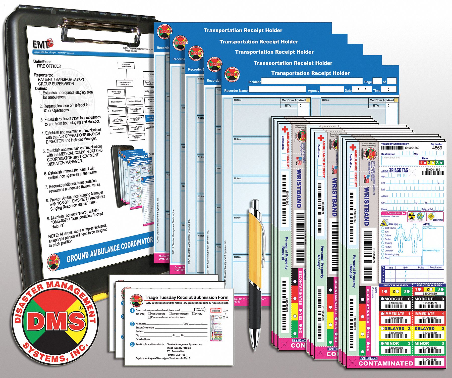 TROUSSE QUICK KIT EMT3,36 PIECES