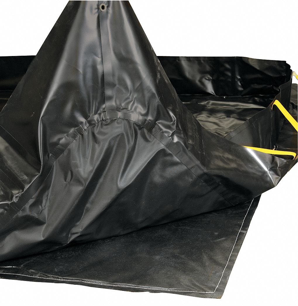 GROUND PAD,BLACK,66 FT L,6 FT W