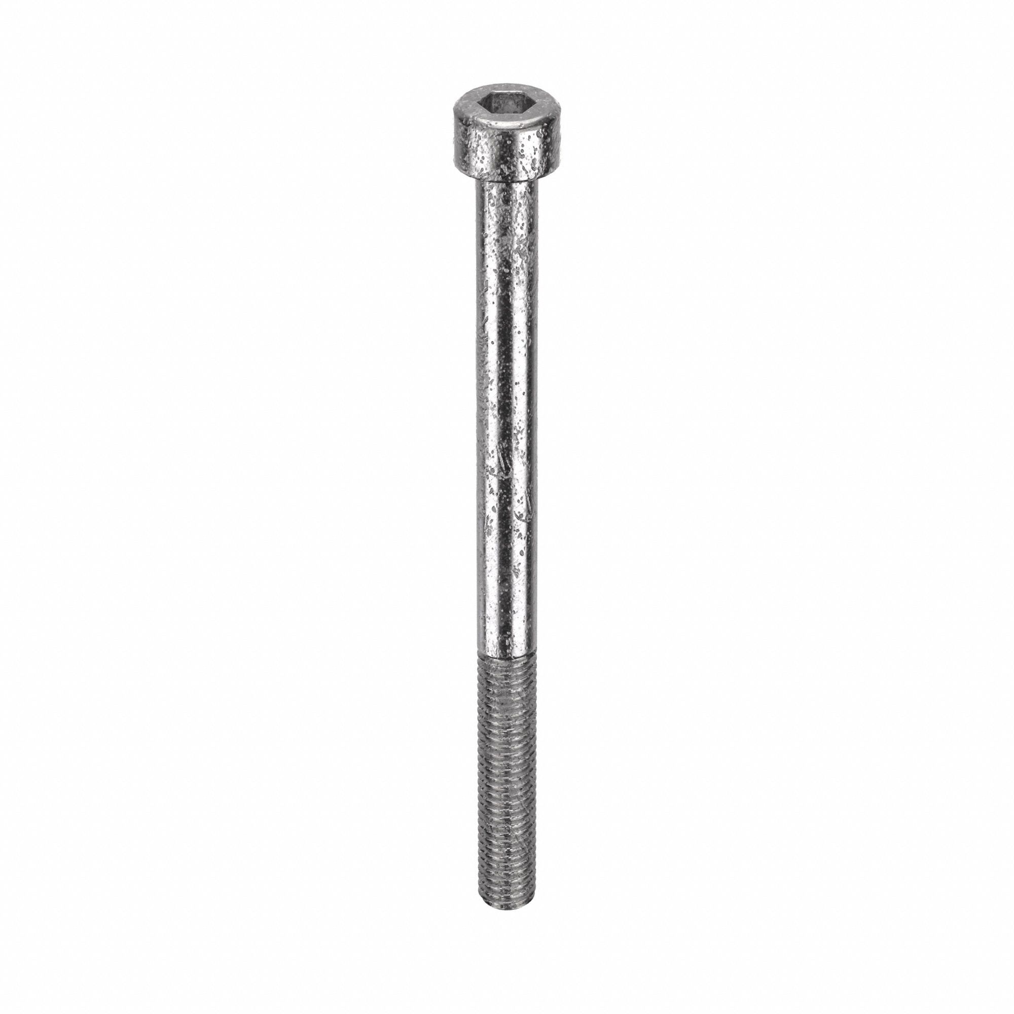 Socket Head Cap Screw: M5x0.80 Thread Size, 70 mm Lg, Std, Plain, Stainless Steel, 316, 50 PK