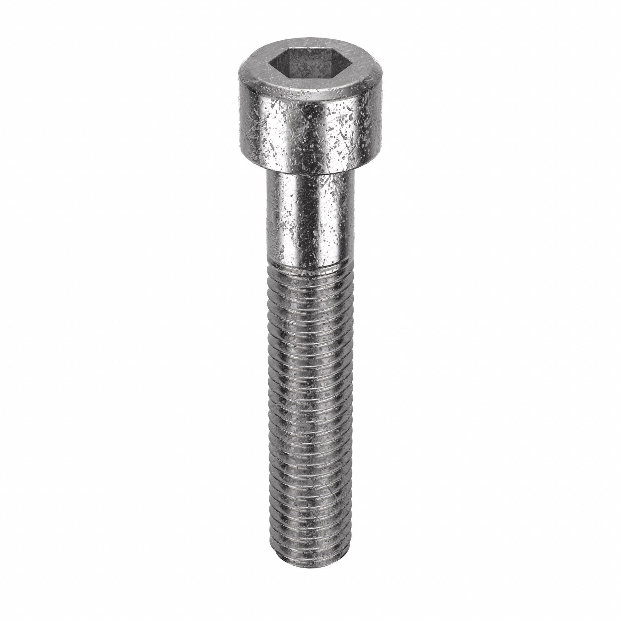 Socket Head Cap Screw: M10x1.50 Thread Size, 55 mm Lg, Std, Plain, Stainless Steel, 316, 25 PK