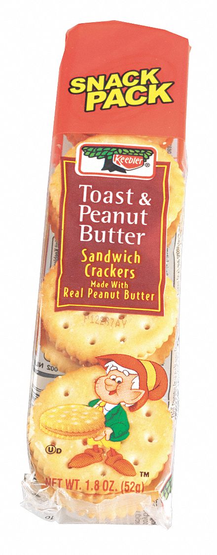 Keebler(R) Sandwich Crackers: 1.8 oz Size, 12 PK