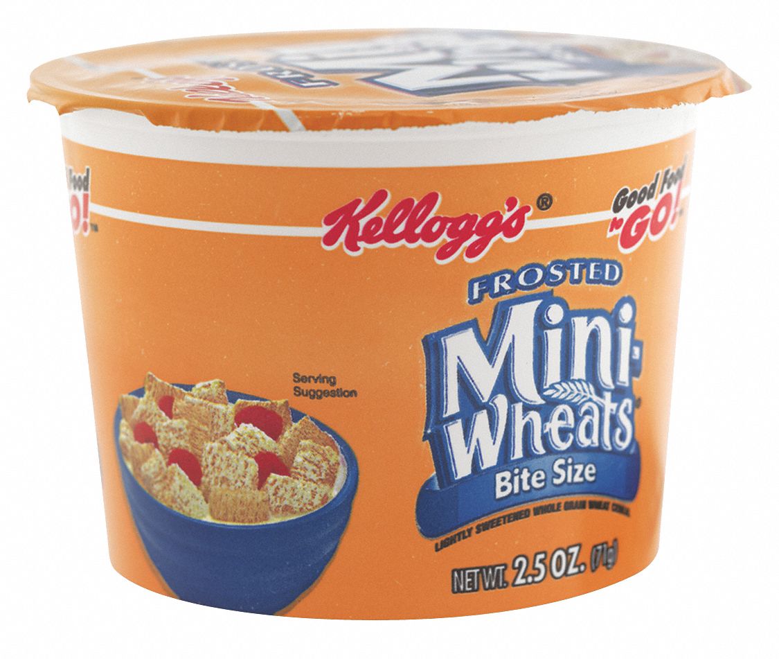 Good Food to Go!(TM) Breakfast Cereal: Frosted Mini Wheats(R), 2.5 oz Size, 6 PK