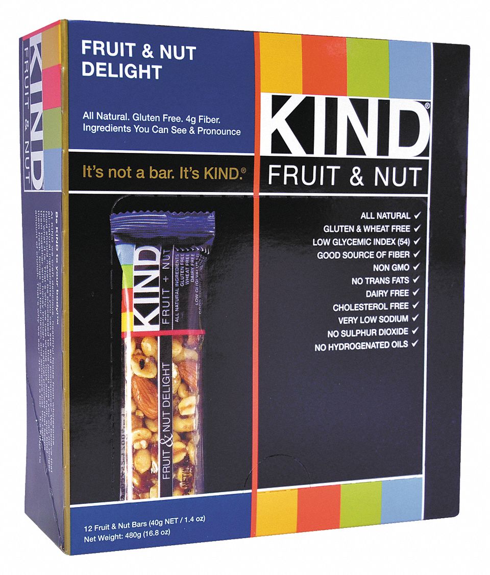 KIND KIND Fruit and Nut Bar Fruit and Nut Delight, 1.4 oz Size, 12 PK