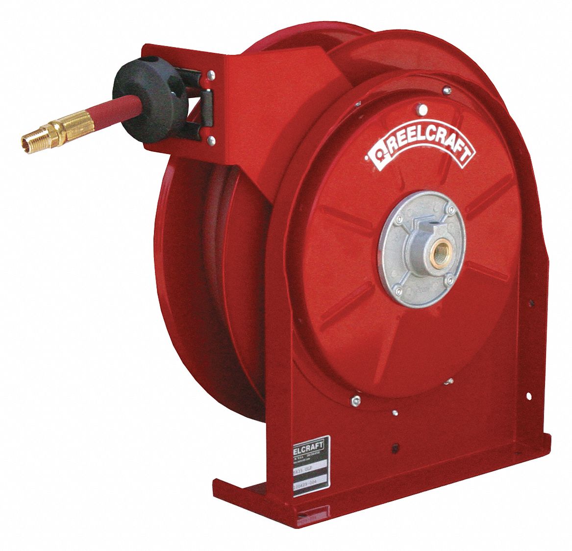 REELCRAFT Spring Return Hose Reel, Air, Water, 300 psi, Hose Capacity