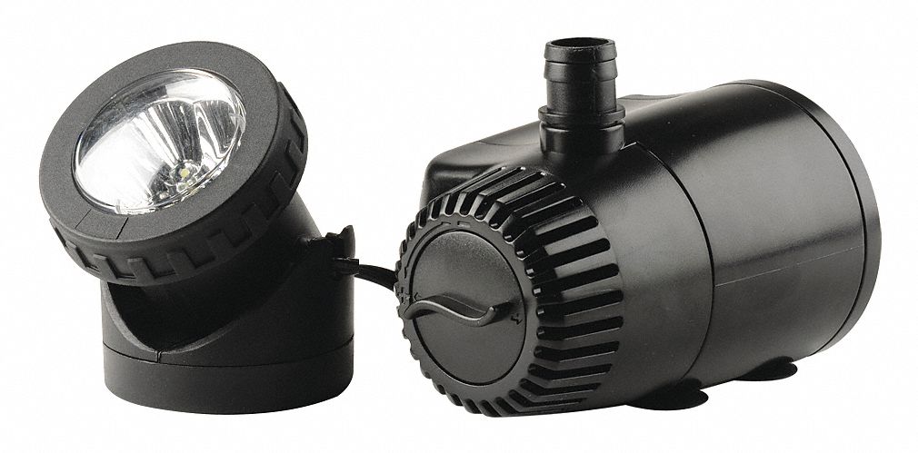 38EF36 - Fountain Pump ABS 1/64HP 2 psi LED Light