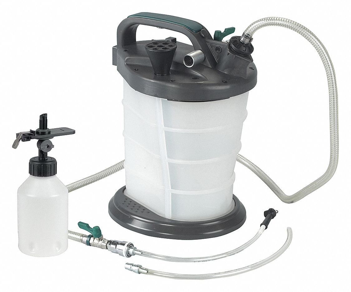 BRAKE BLEEDER, VACUUM, 10 13/16 IN OVERALL L, 3 PIECE