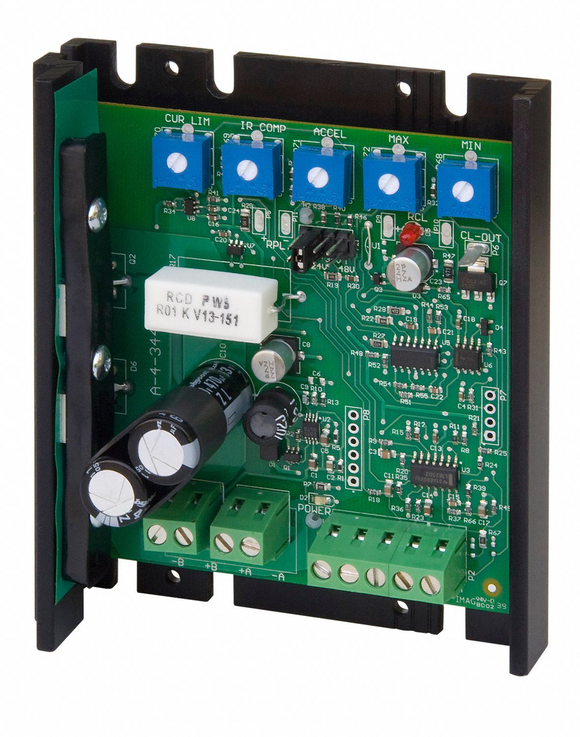 DART CONTROLS DC Speed Control,Chassis,0 to 48V DC Voltage Output,20 A