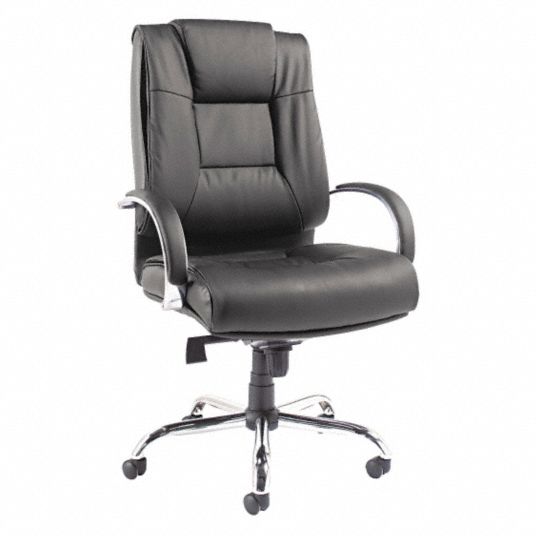 ALERA, Fixed Arm, Black, Big and Tall Desk Chair - 38EG83|ALERV44LS10C -  Grainger