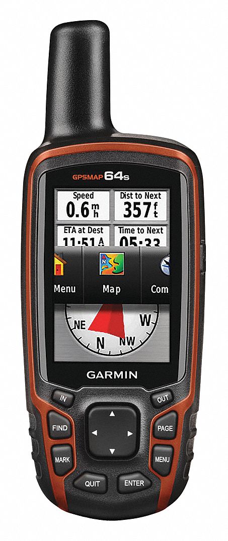38EG87 - Handheld GPS Navigator Black/Orange