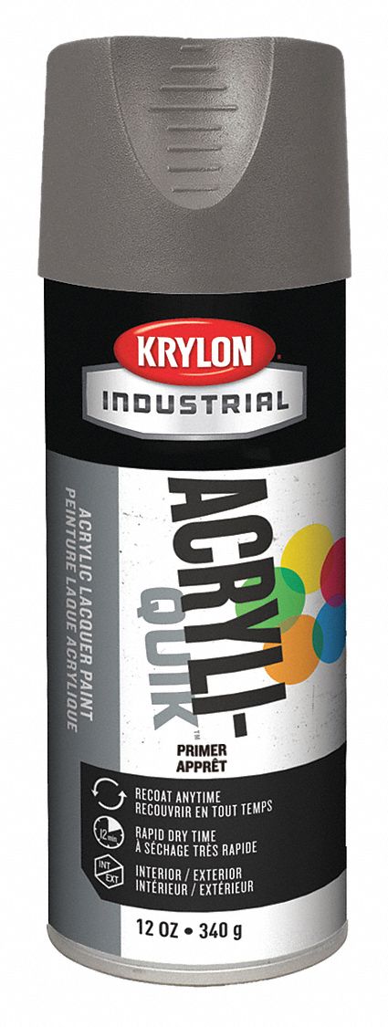 SPRAY PAINT,GRAY,12 OZ.