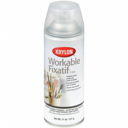 Krylon : Clear Workable Fixatif : 11oz - Krylon - Brands