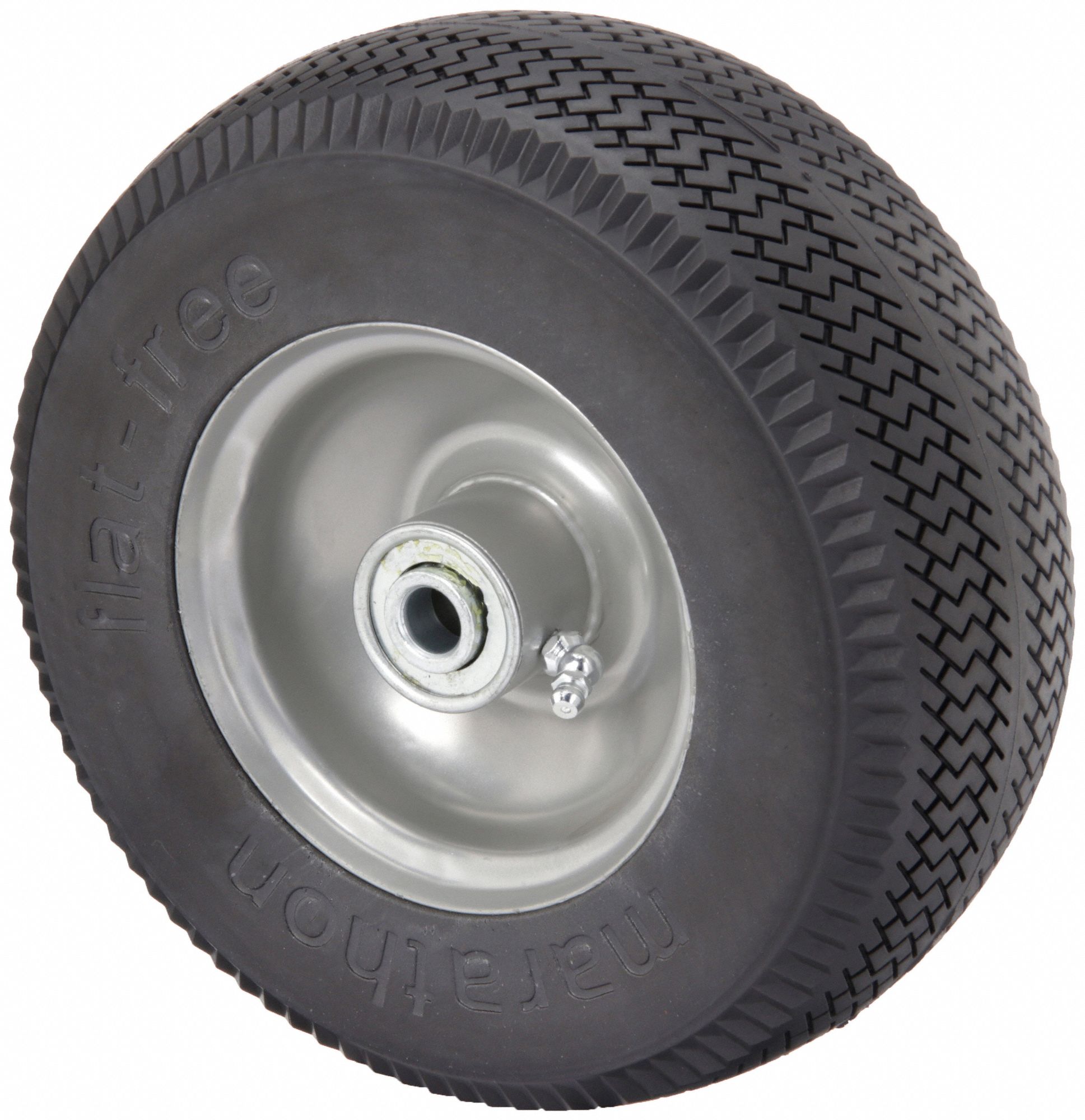 FLAT-FREE POLYURETHANE FOAM WHEEL,8-5/8