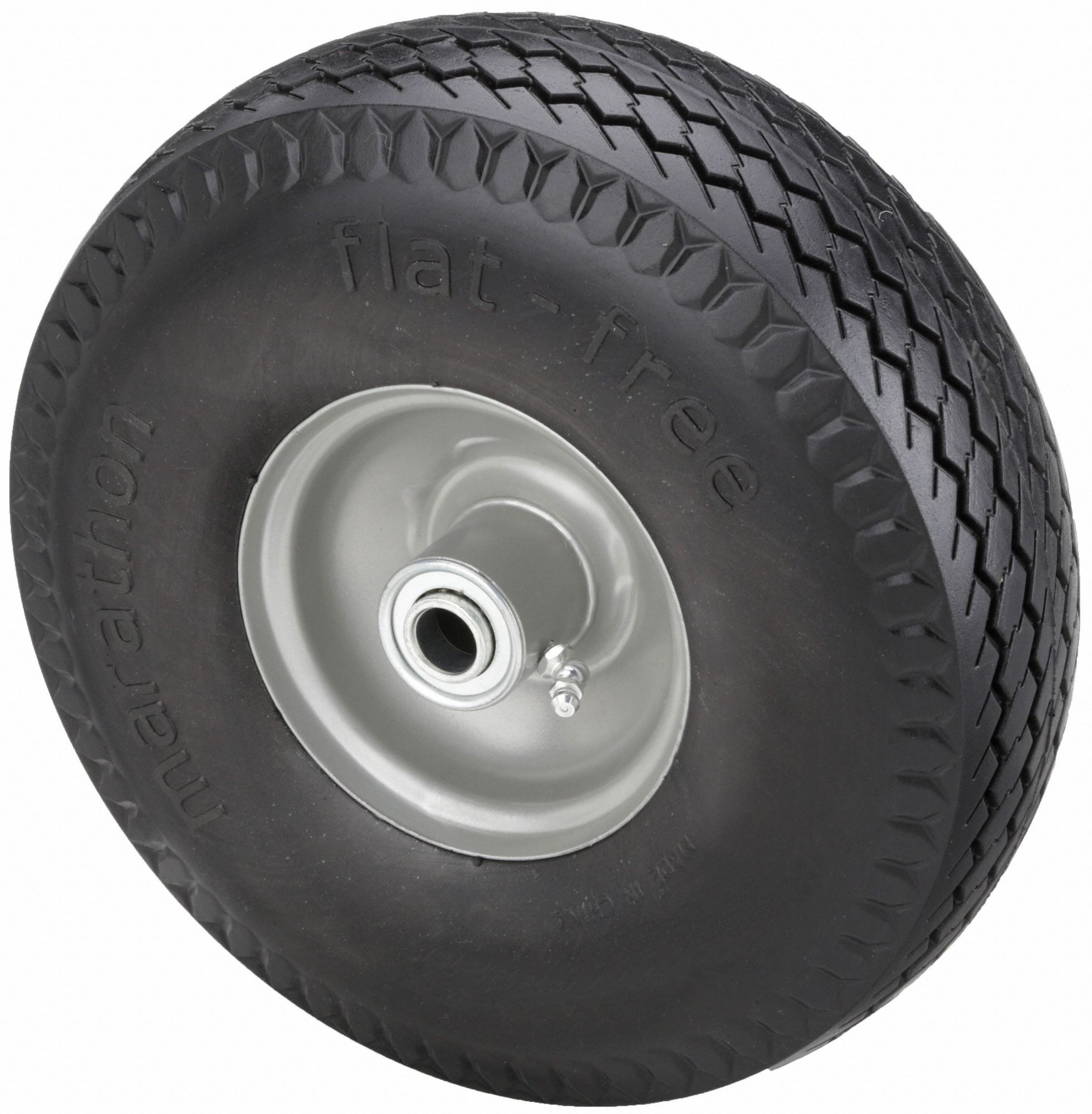 FLAT FREE PU WHEEL 4.10 3.50 300LB