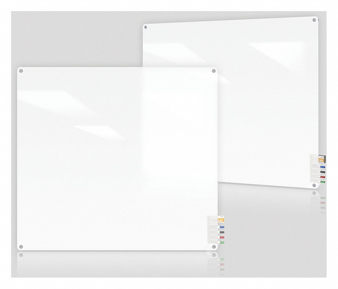 Wall Mounted, 48 in Dry Erase Ht, Dry Erase Board 38ER87HMYRN44FR