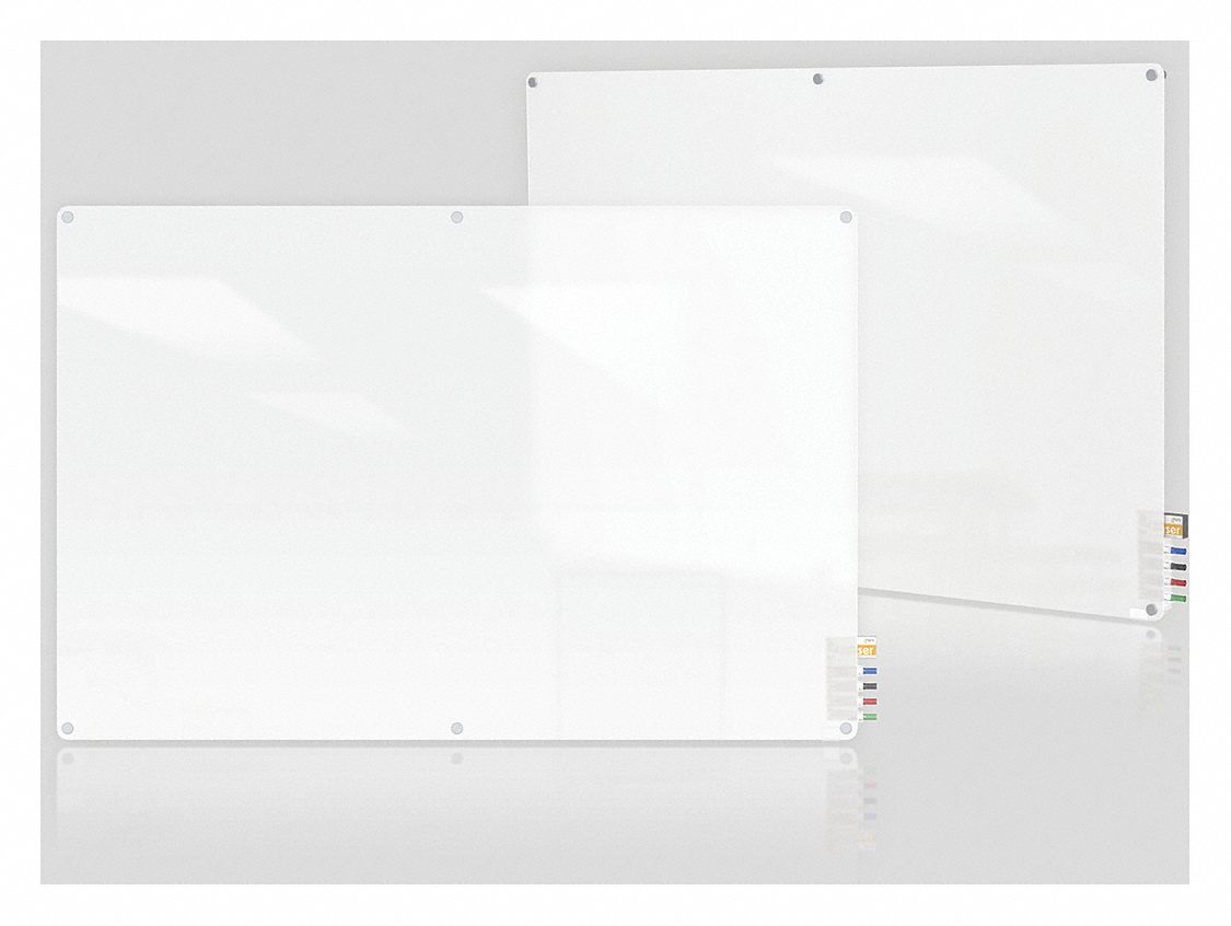 Wall Mounted, 48 in Dry Erase Ht, Dry Erase Board - 38ER89HMYRN48FR 