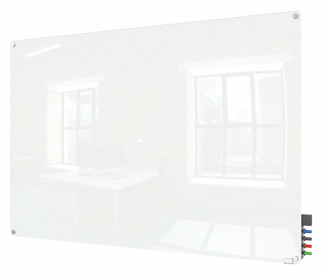 Wall Mounted, 36 in Dry Erase Ht, Dry Erase Board 38EU08HMYRM34WH Grainger