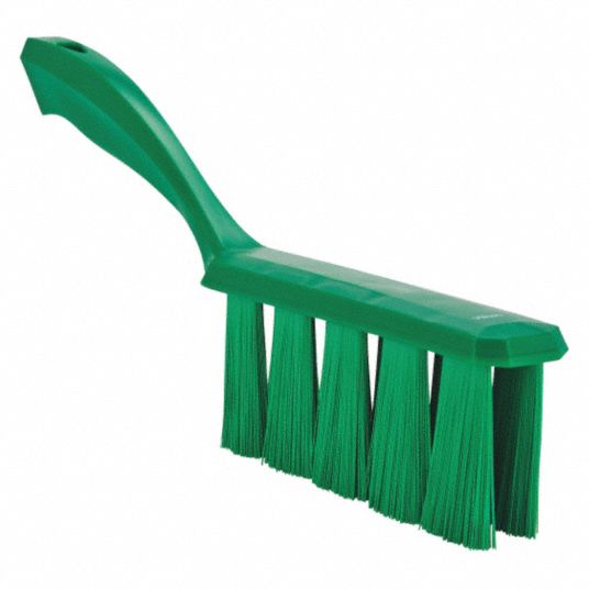 VIKAN, Medium, Polyester Bristle, Bench Brush - 38EV40|45852 - Grainger