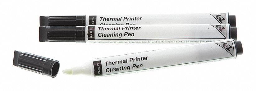 Card Printer Cleaning Pens: All ID Printers, 3 PK