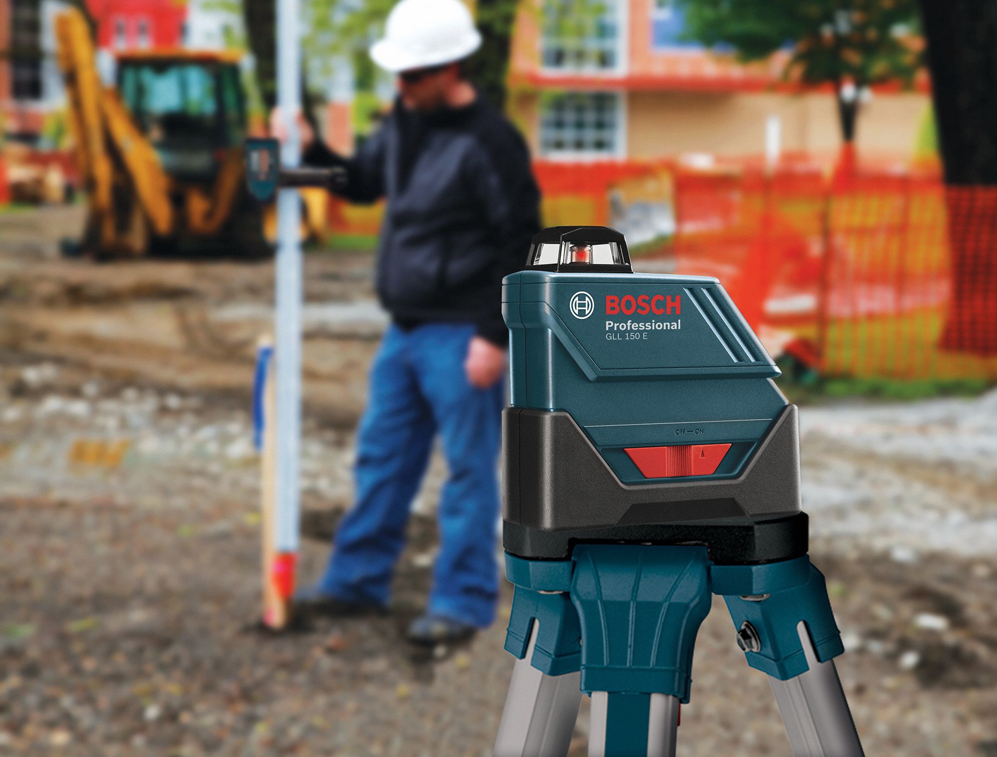 BOSCH Pendulum SelfLeveling Rotary Laser, Horizontal, Exterior
