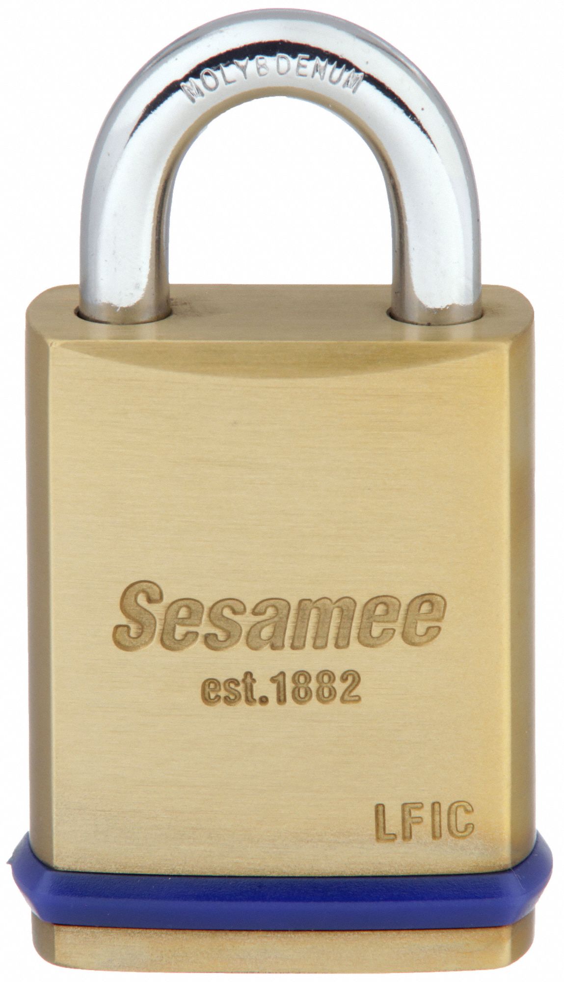 Padlock: 3/4 in Vertical Shackle Clearance, 25/32 in Horizontal Shackle Clearance, LFIC, SESAMEE