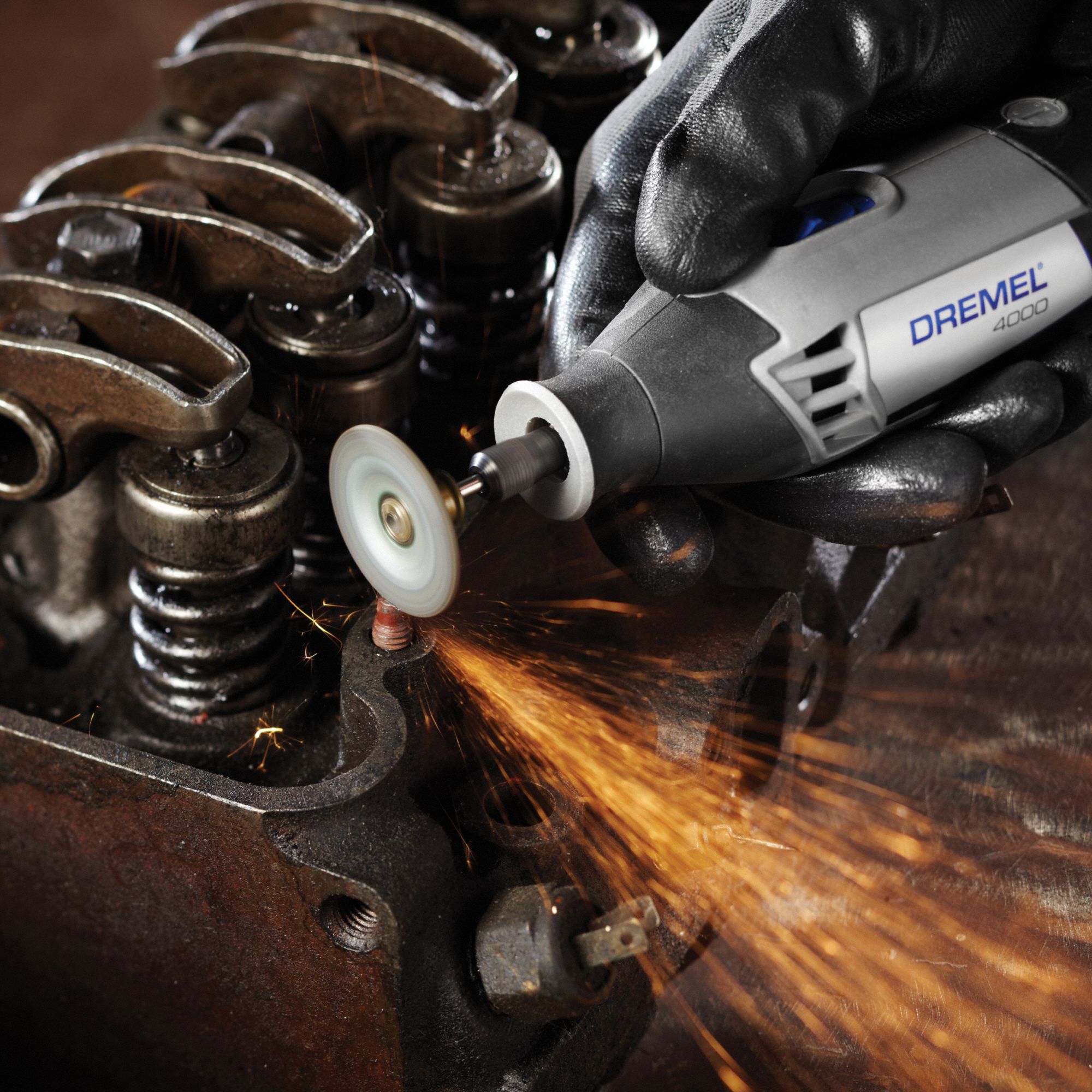 DREMEL Grinding Wheel, 1 1/2 in, 1/8 in, Unmounted, PK 2 38EY44