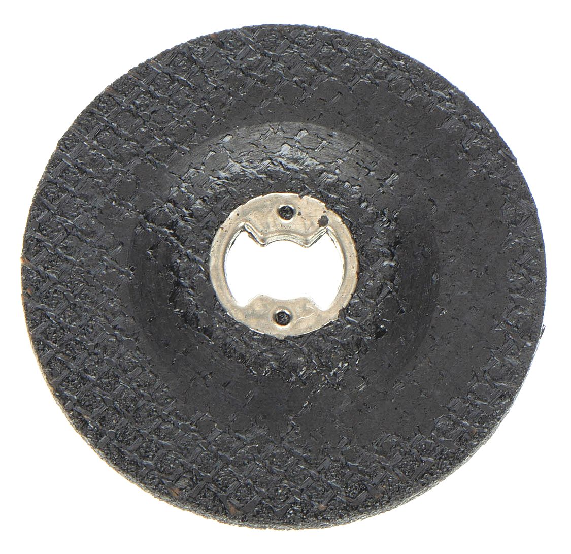 GRINDING WHEEL, ALUMINUM OXIDE, 1½ IN DIA, ⅛ IN THICK, 7/16 IN SHANK DIA, 35000 RPM, 2-PK