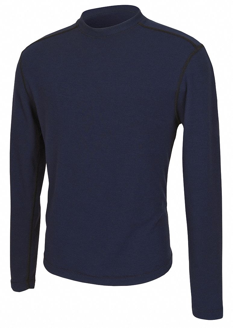FR Long Sleeve T-Shirt, Navy, 2XL