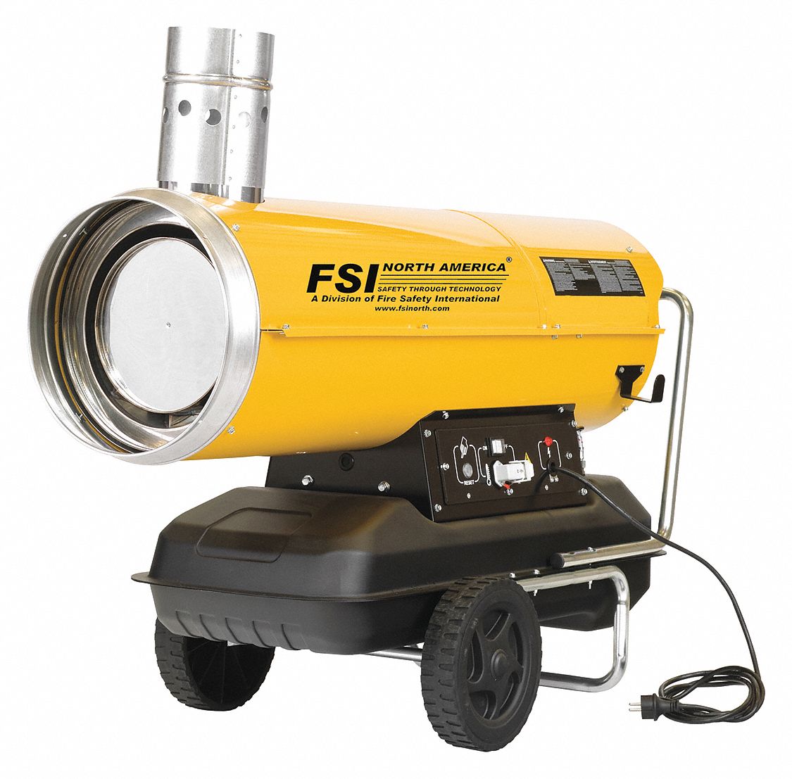 Fsi Oil Indirect Fired Air Heater 112 800 Btu For Use With Decon Showers Shelters 49 In Length 38f329 F Hvf1101 Grainger