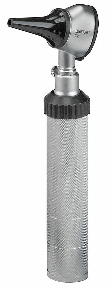 Opthalmoscope/Otoscope Kit,  Silver/Black,  Disposable No,  Illumination Standard