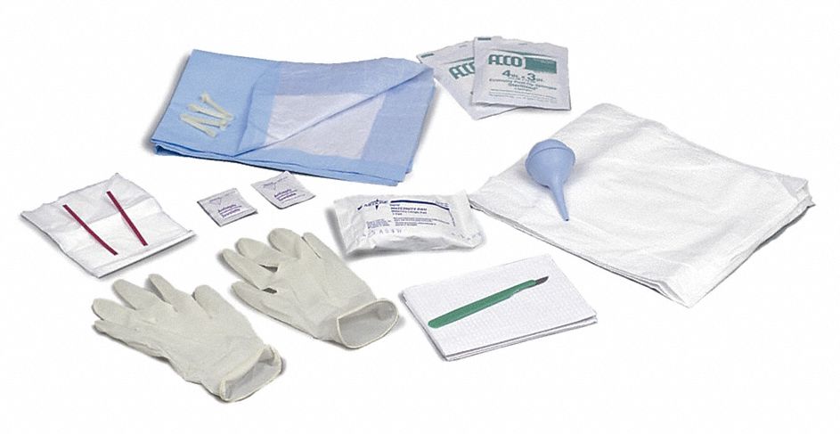 38F832 - Disposable Obstetrical Kit 15x10 in