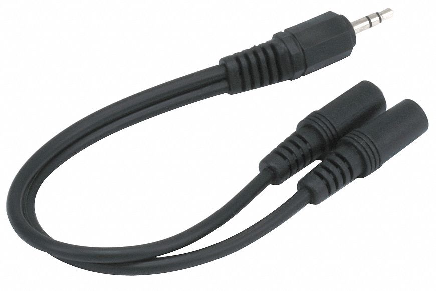 AUDIO CABLE,3.5MM JACK,6 IN