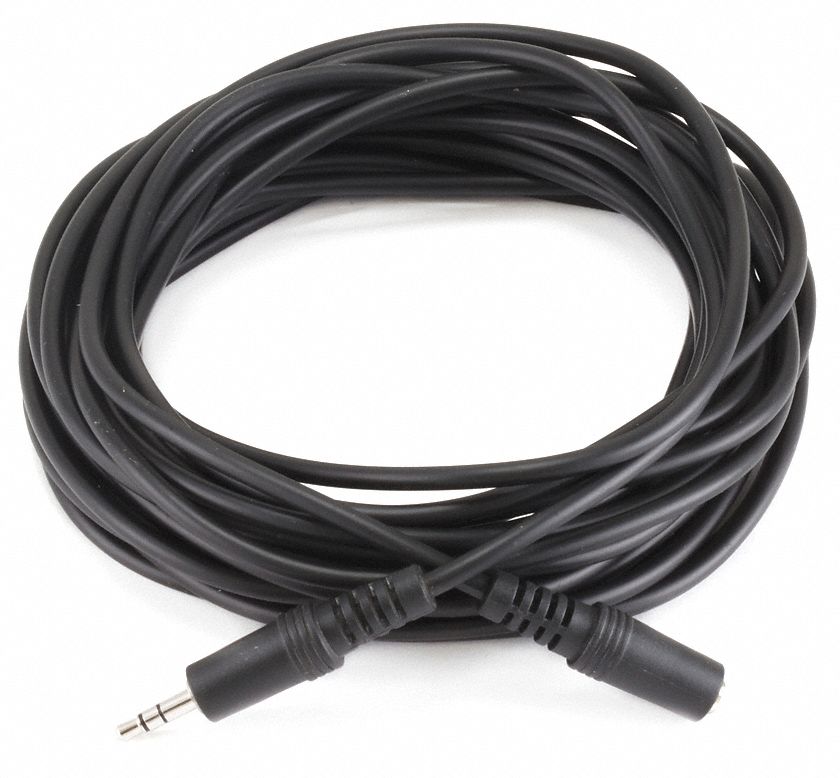 AUDIO CABLE,3.5MM,M/F,25 FT