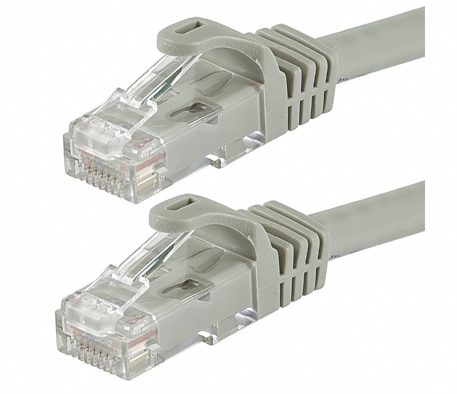 MONOPRICE Cable de 6, 100 pies, RJ45, RJ45, Color Gris Cables de Conexión de Voz y