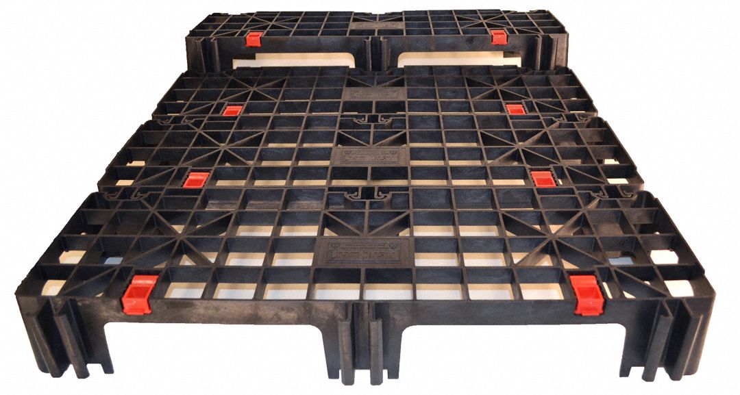 FAST LOCK PALLET 4Way Nestable High Density Polyethylene Pallet, 12