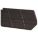 BIN DIVIDER, 2½ IN, 6⅞ IN OVERALL W, BLACK, PLASTIC