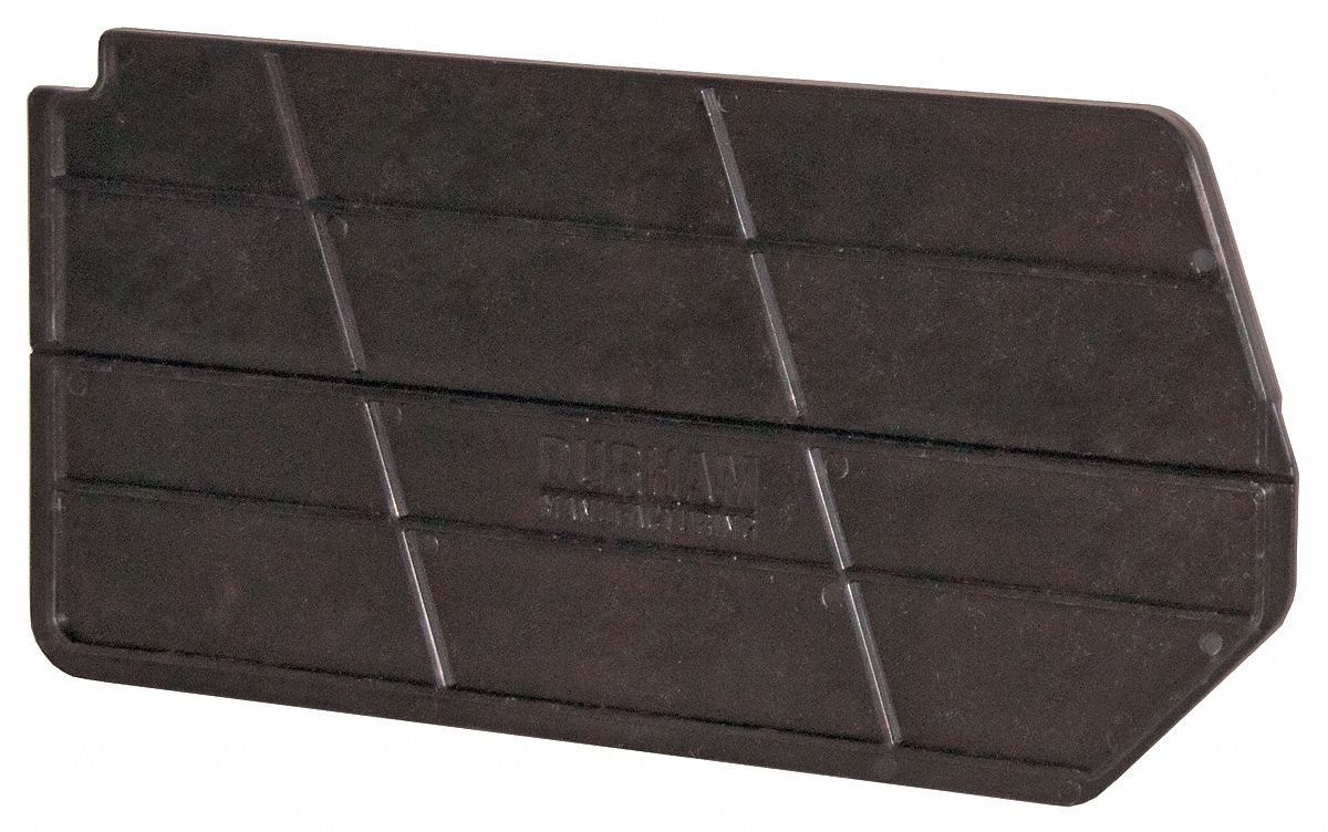 Divider: 6 1/4 in, 13 1/2 in Overall Wd, Black