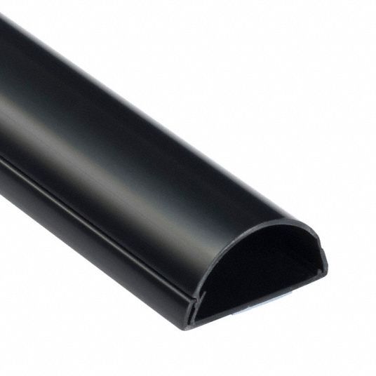 Raceway Latch Duct, Pre-Adhesive Backed, 6 Feet Long 0.75 W x 0.5 H x 6' L