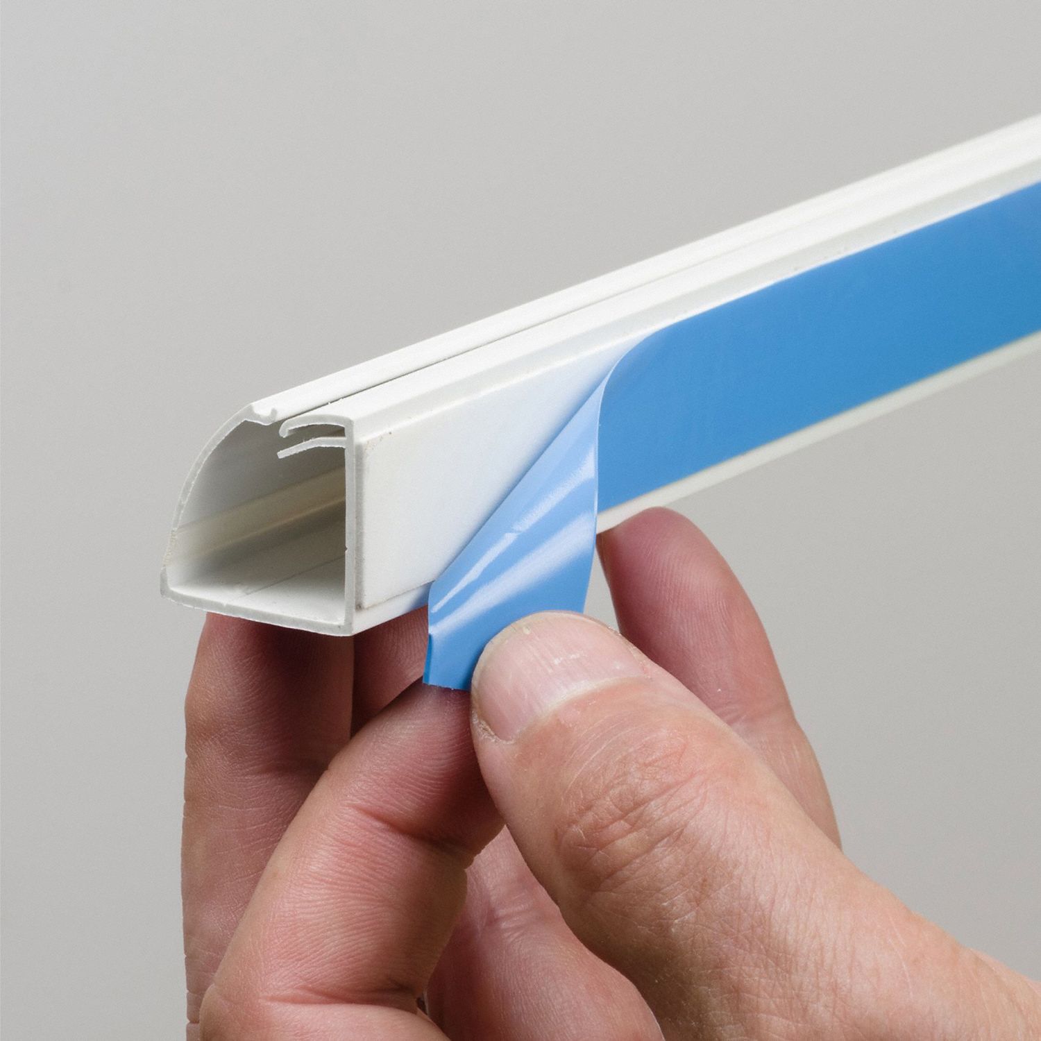 DLINE Raceway 1/4 Round Raceway, 7/8 in Wd, 7/8 in Ht, 78 in Lg