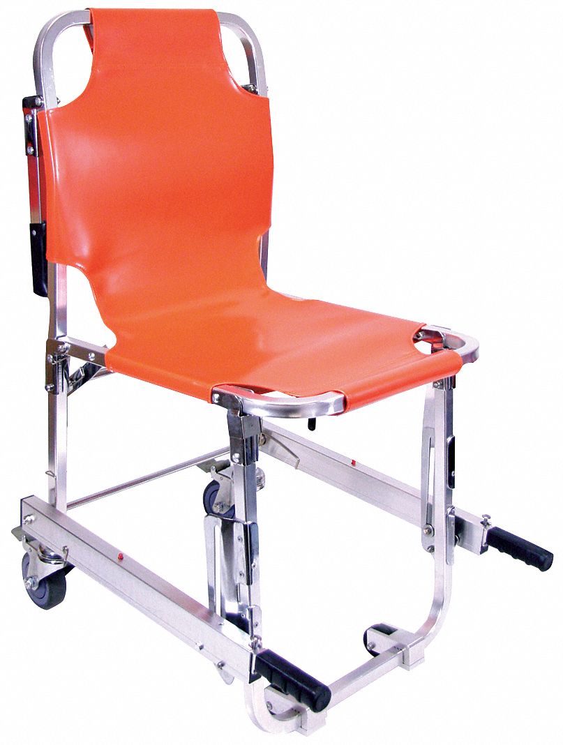 38G231 - Stair Chair 350 lb Cap. Orange