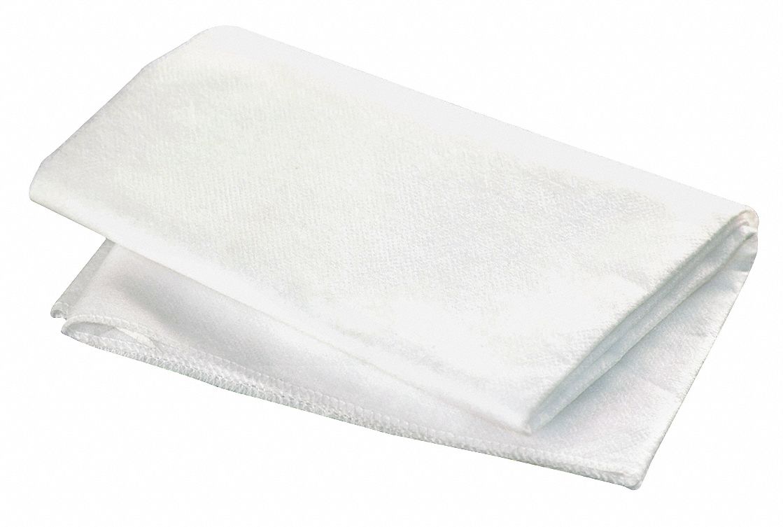 Cot Sheet: Full Cot, 72 in Overall Lg, 30 in Overall Wd, White, Polypropylene, White