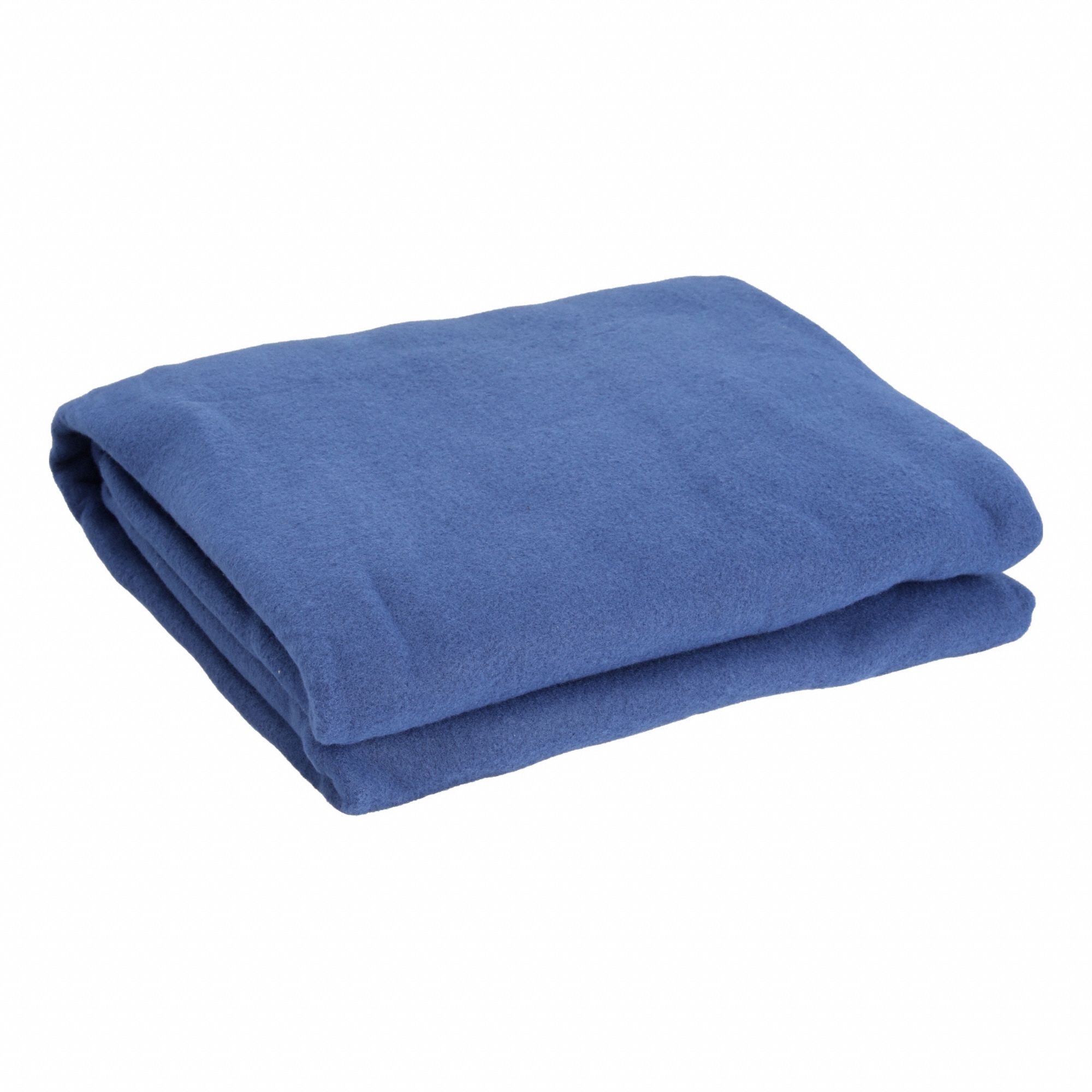 Emergency Blanket: Polyester, Blue, 60 in Wd, 86 in Lg