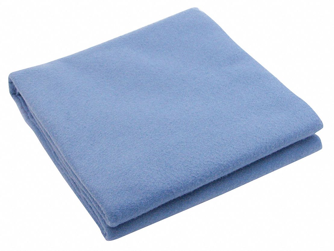 38G256 - Emergency Blanket Blue 50In x 84In PK10