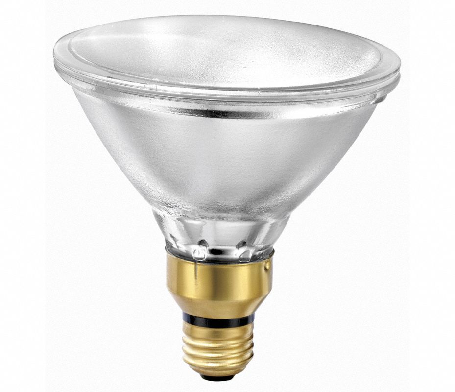 LUMAPRO Lámpara de Halógeno 53 Watts, PAR38, Media con Borde Lateral